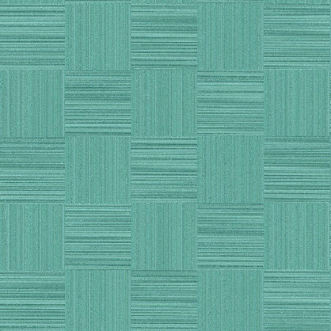 Tapetes ar mīkstu faktūru un auduma efektu, tirkīzā, 2021745 RASCH