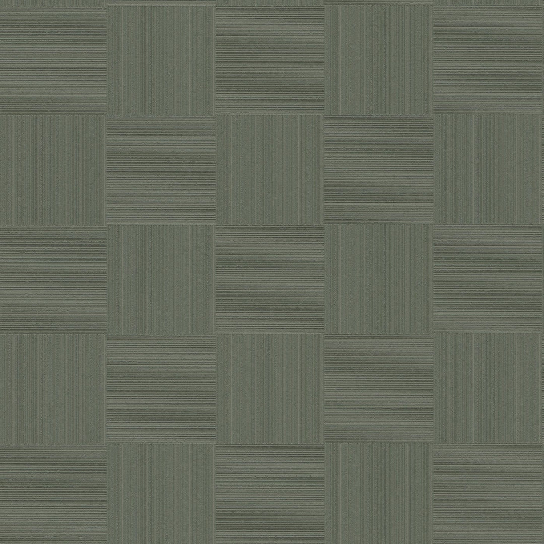 Tapetes ar mīkstu faktūru un tekstilmateriāla efektu, zaļā, 2021715 RASCH