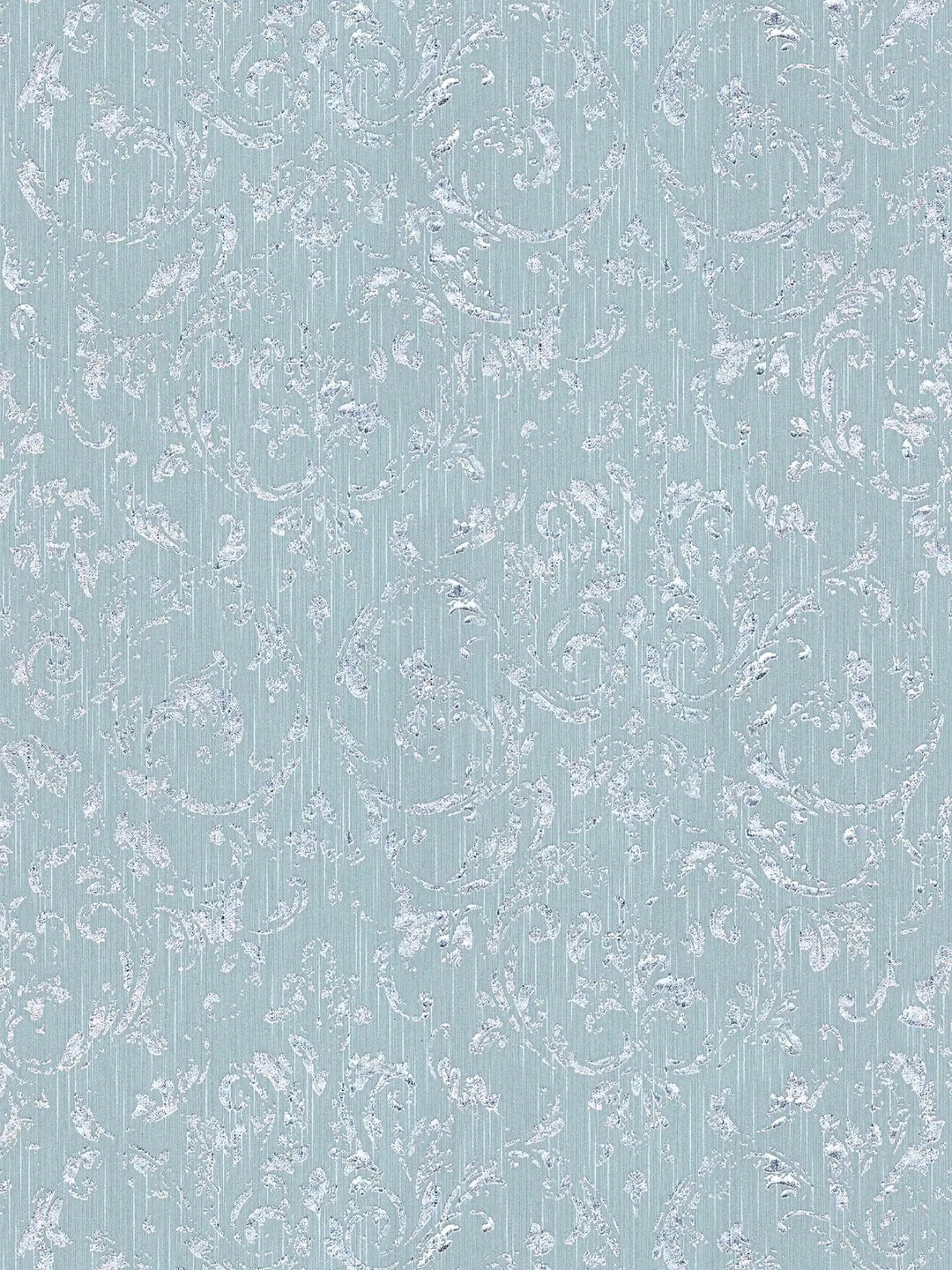 Tapetes ar ornamentu ar metālisku efektu, zilā, zelta  306605 AS Creation