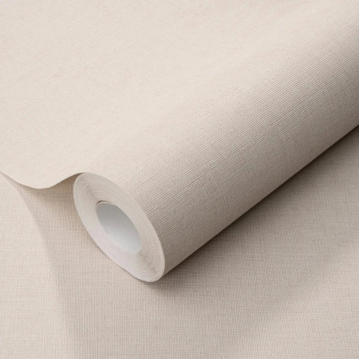 Bešas toņu matētas tapetes ar auduma tekstūru siltai atmosfērai   Tapetenshop.lv