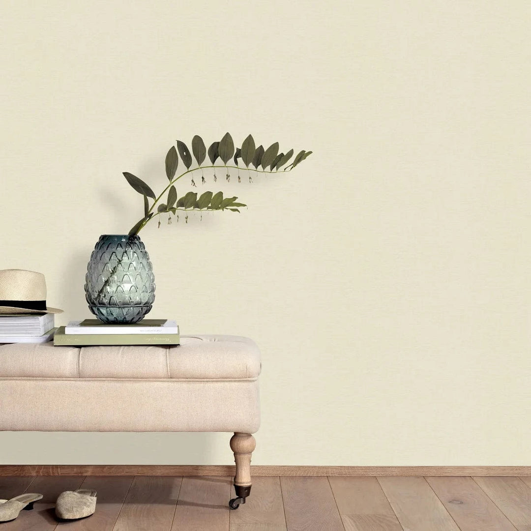 Bešas toņu matētas tapetes ar auduma tekstūru siltai atmosfērai   Tapetenshop.lv