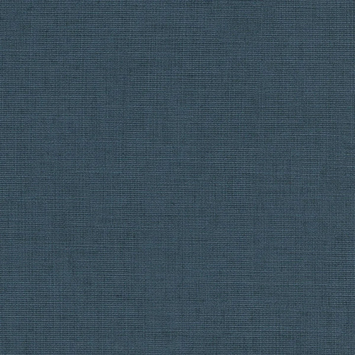 Tumši zilas matētas tapetes ar auduma tekstūru mierīgam interjeram   Tapetenshop.lv