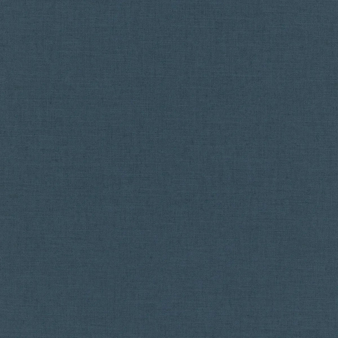 Tumši zilas matētas tapetes ar auduma tekstūru mierīgam interjeram   Tapetenshop.lv