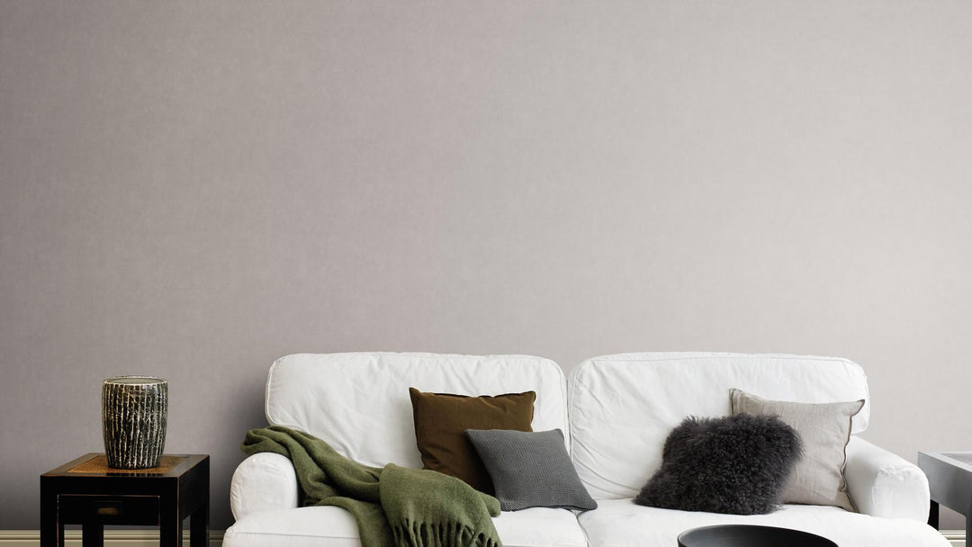 Tapetes ar tekstila tekstūru:  RASCH, pelēkā krāsā, 330083 RASCH