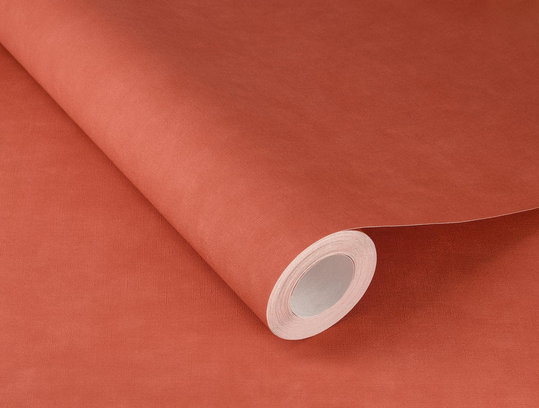 Tapetes ar tekstila tekstūru:  RASCH, sarkanā krāsā, 330113 RASCH