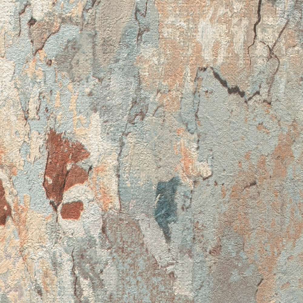 Tapetes ar nobružātu akmens sienas izskatu AS 379541 AS Creation