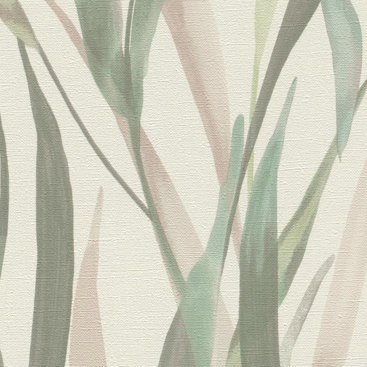 Tapetes ar zāles stiebriņiem zaļos toņos, RASCH, 330212 RASCH
