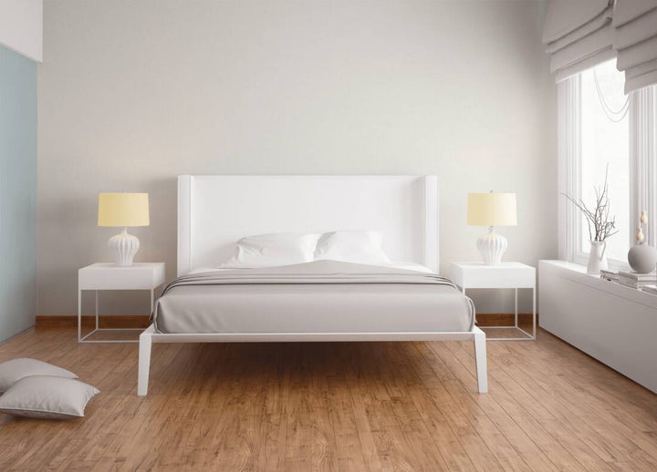 Baltas tapetes ar tekstila izskatu un teksturētu rakstu AS 369253 AS Creation