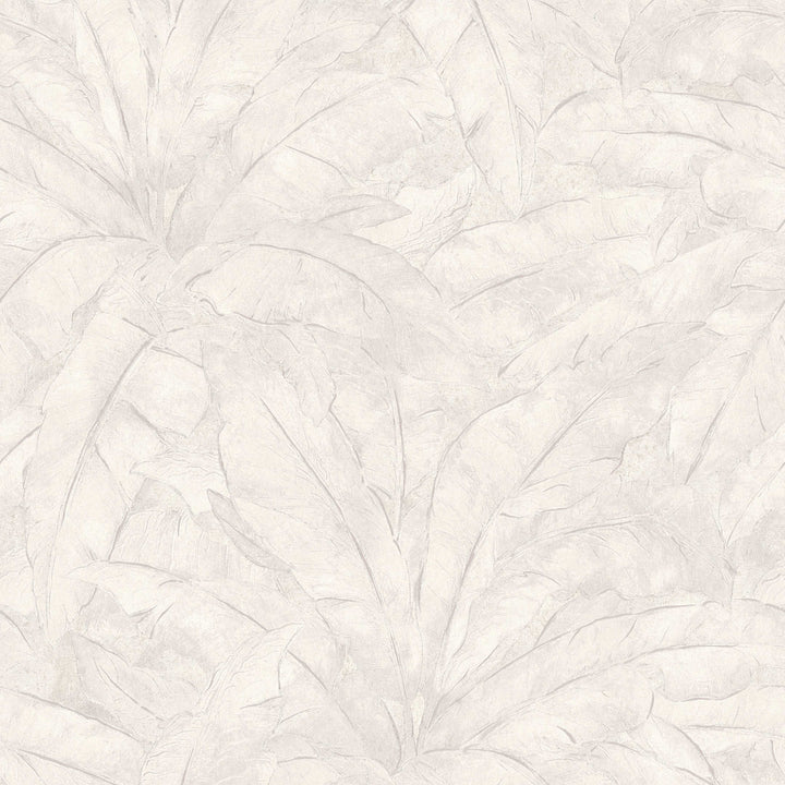 Gaiši pelēkas džungļu tapetes ar sudraba akcentu AS 369274 AS Creation