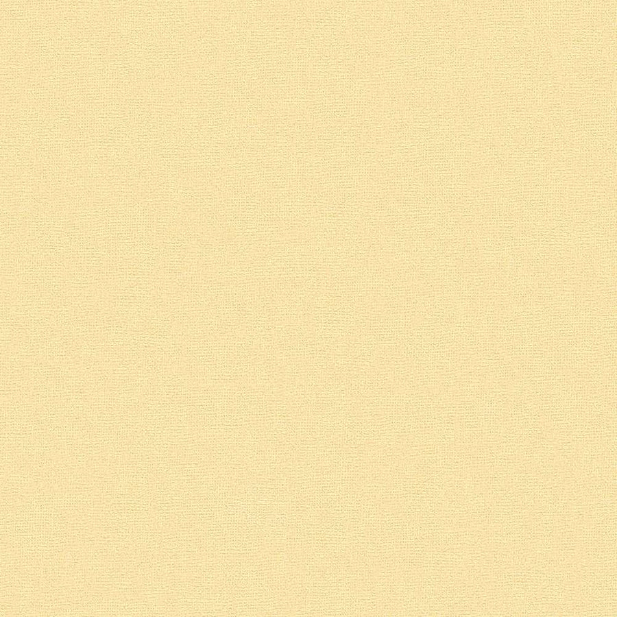 Tapetes dzeltena okera krāsā ar gludu struktūru AS 369326 AS Creation