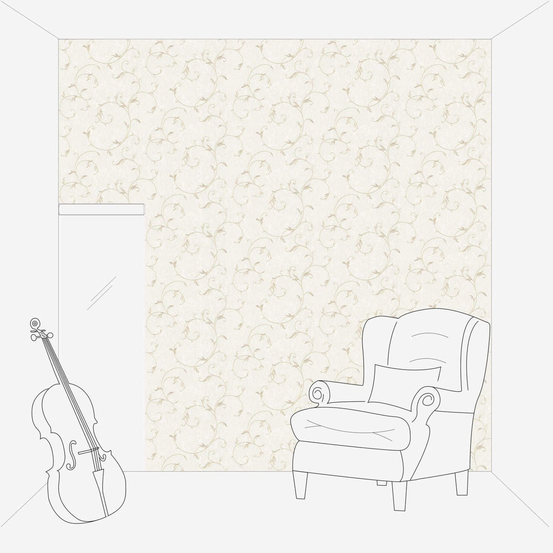 Klasiskas flizelīna tapetes AS Creation 30418-2 AS Creation