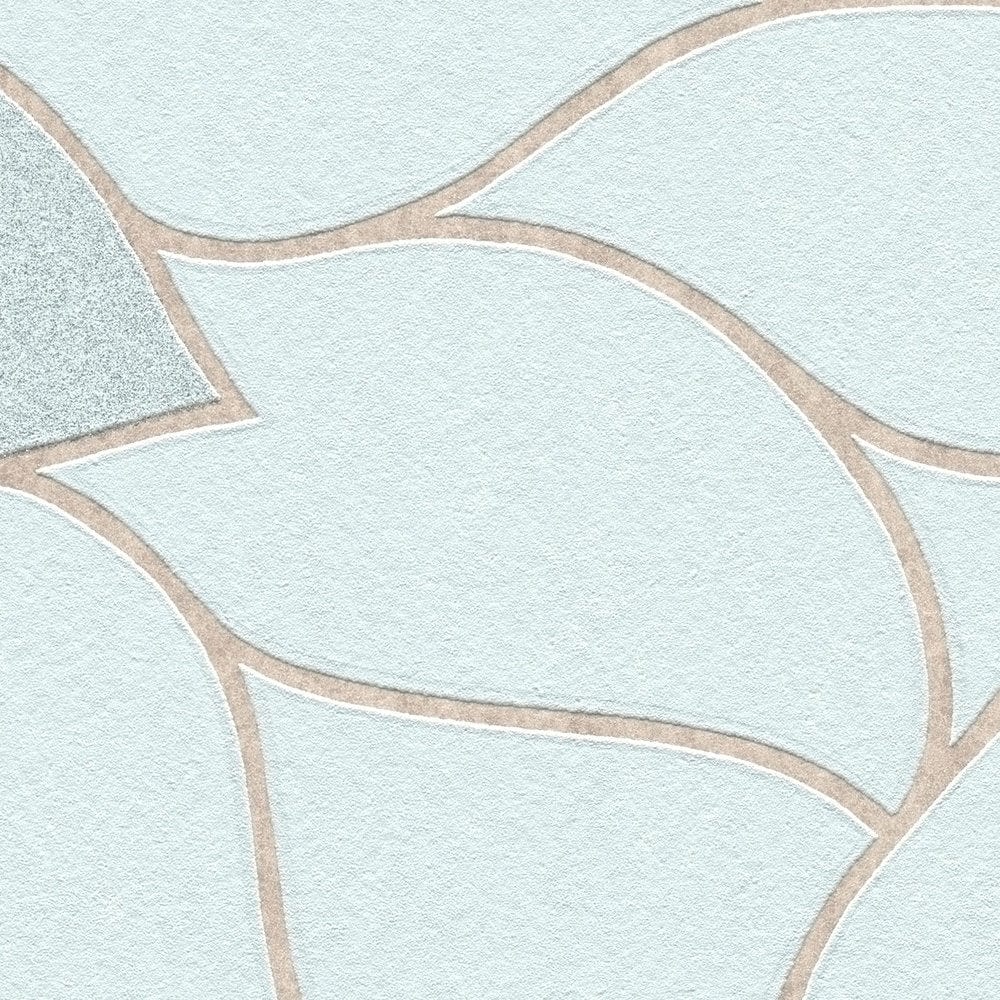 Modernas tapetes ar ziedu motīviem AS Creation 3617-14 zaļas AS Creation