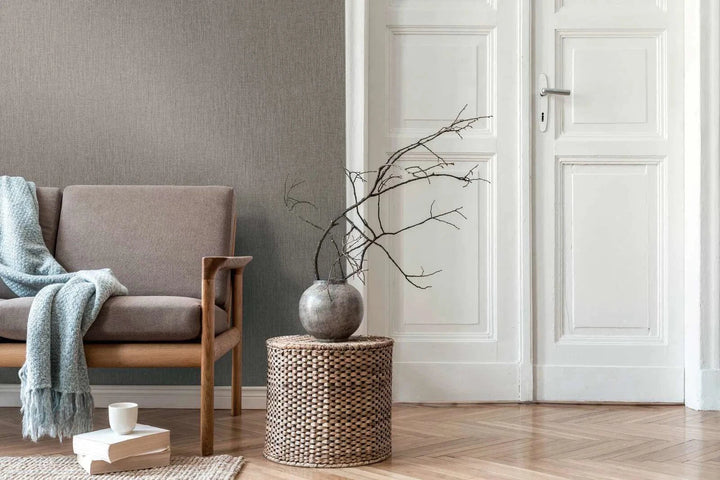 Tapetes ar Tone-on-tone rakstu dažādos tumši brūnos toņos AS 379527 AS Creation