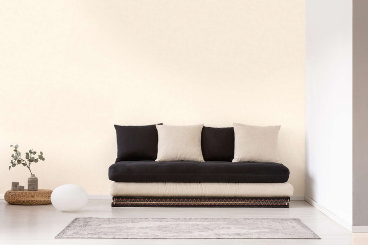 Tapetes gaiša krēmkrāsā, matētas un ar strukturētu rakstu, 367203 AS Creation