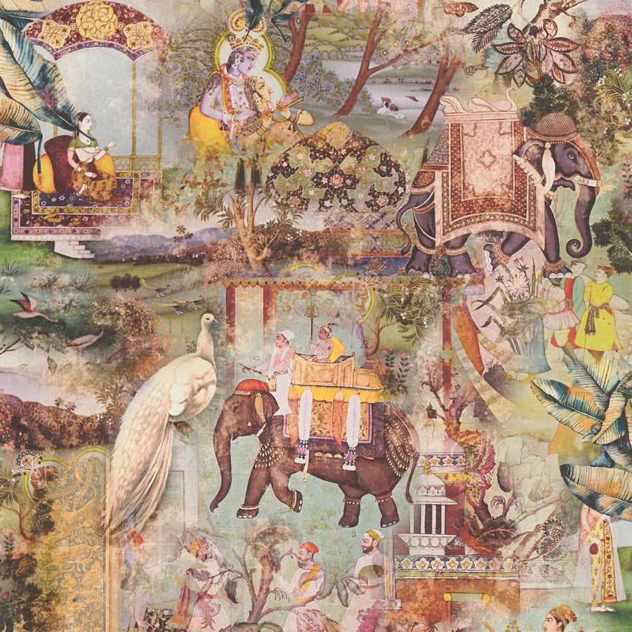Ar dabas motīviem tapetes AS Creation daudzkrāsainas AS 381734 AS Creation