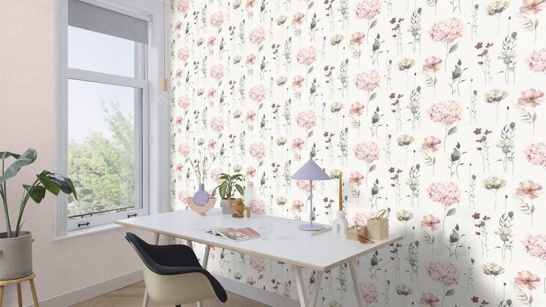 Vienkrāsainas tapetes bērnu istabas zaļā krāsā - RASCH 469035 Erismann