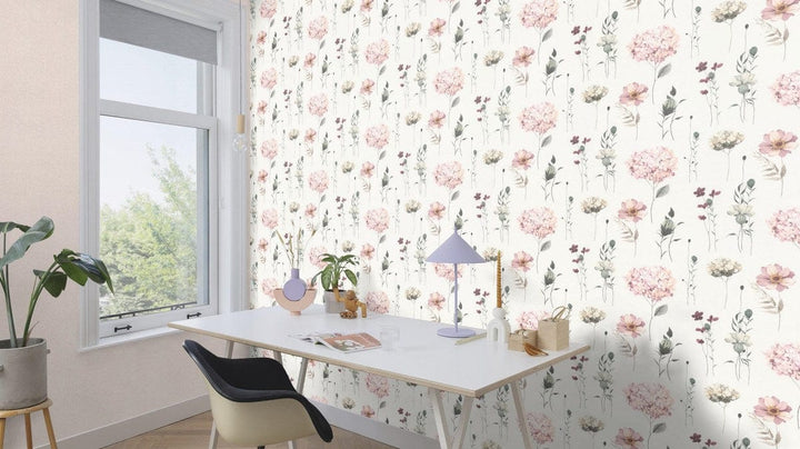 Vienkrāsainas tapetes bērnu istabas zaļā krāsā - RASCH 469035 Erismann