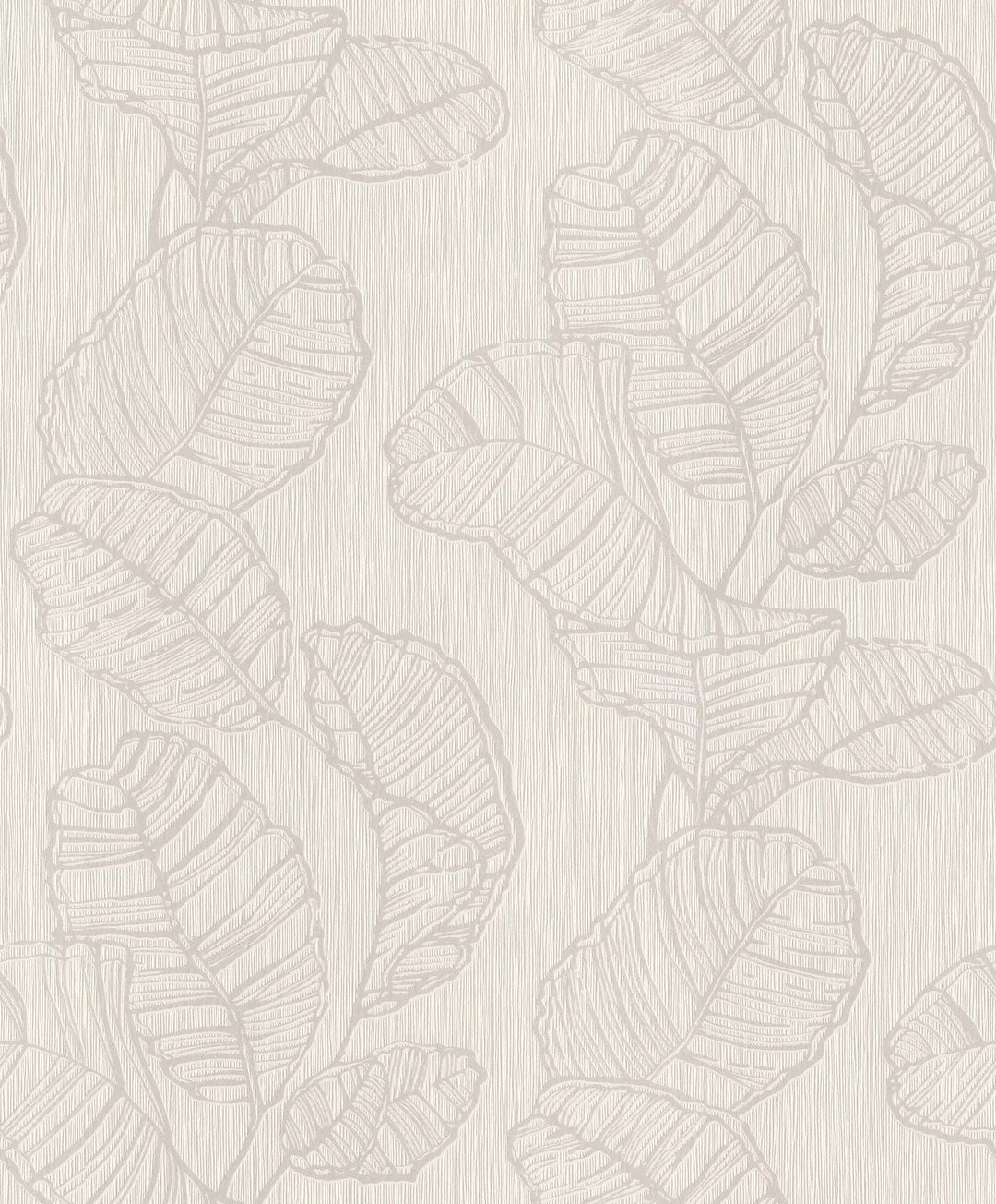 Tapetes RASCH - ar perlamutra lapu motīvu un tekstūru, bēšā, 822618 RASCH