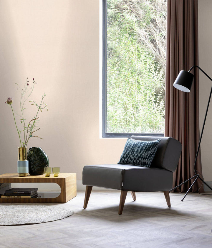 Tapetes RASCH gaiši bēšos toņos ar tekstila faktūru - 690781 RASCH