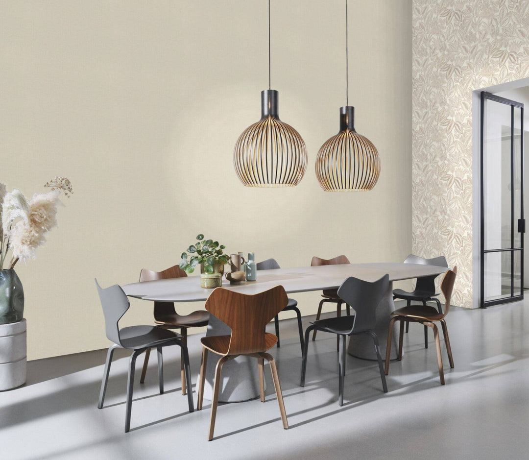 Tapetes RASCH, krēmkrasā - 2505030 - vienkrāsainas, matētas tapetes RASCH