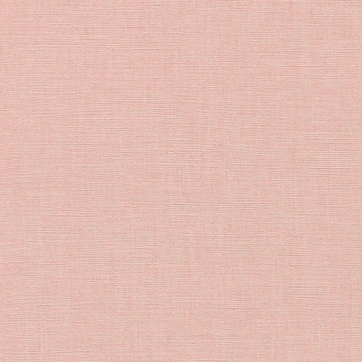 Tapetes RASCH rozā toņos ar tekstila faktūru - guļamistabai RASCH