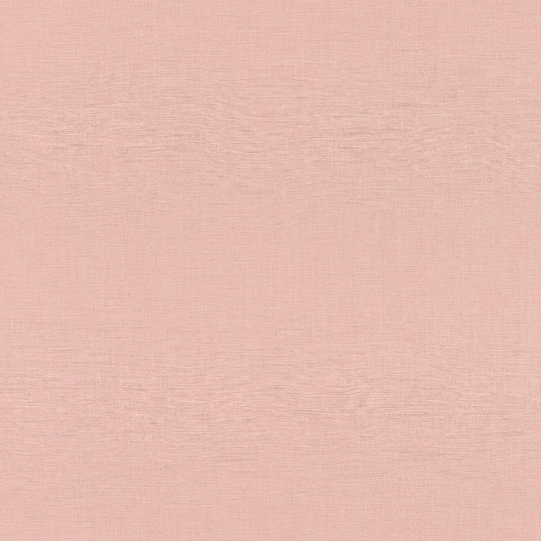 Tapetes RASCH rozā toņos ar tekstila faktūru - guļamistabai RASCH