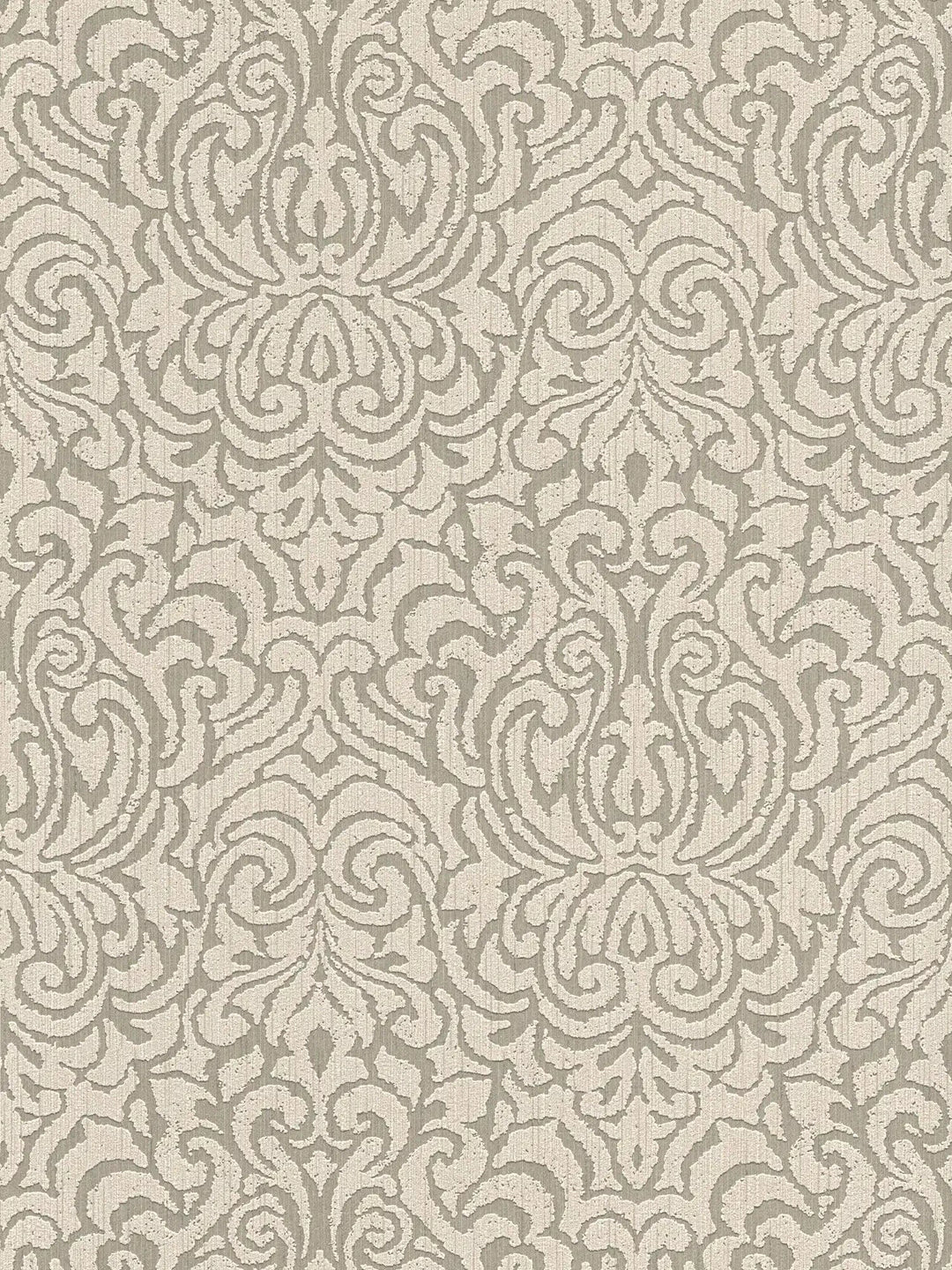 Klasiskas tekstila tapetes AS Creation 96193-1 bēšā krāsā AS Creation