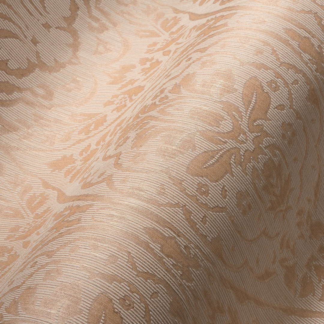 Tekstila tapetes ar klasisku rakstu AS Creation 96195-3 bēšā krāsā AS Creation