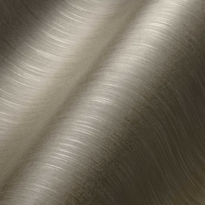 Vienkrāsainas tekstila tapetes AS Creation 96857-9 brūnā krāsā AS Creation