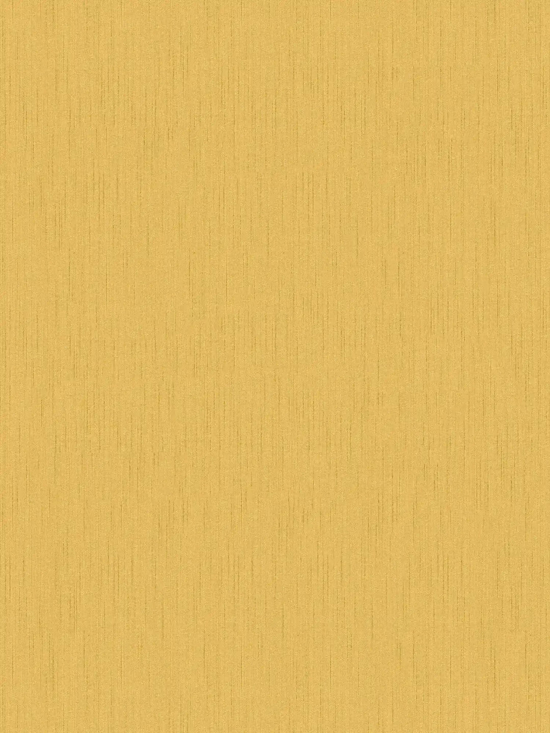 Vienkrāsainas tekstila tapetes AS Creation 96858-6 dzeltenā krāsā AS Creation