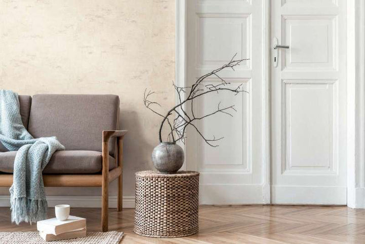 Modernas flizelīna tapetes AS Creation 30668-2 pelēkā krāsā AS Creation