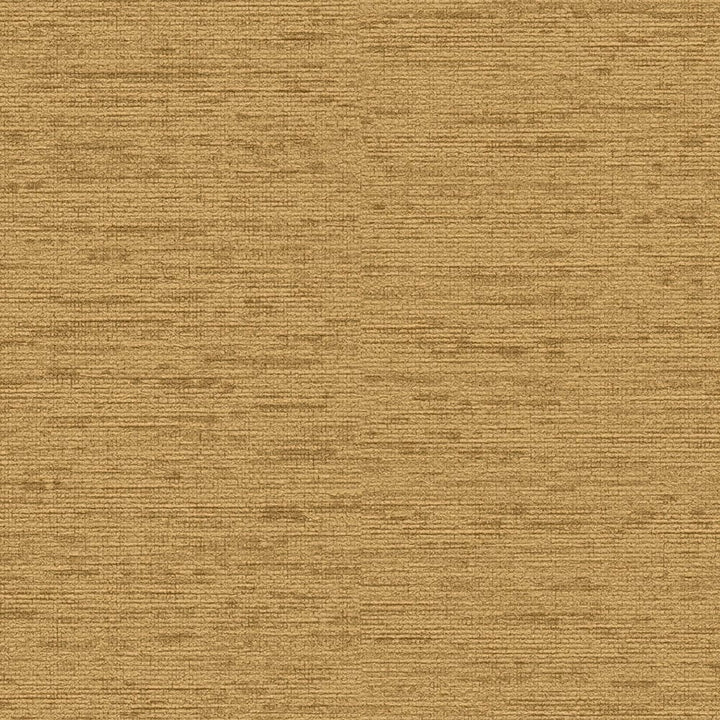Vienkrāsaina tapete ar auduma struktūru:  dzeltenbrūnā krāsā, 393516 AS Creation