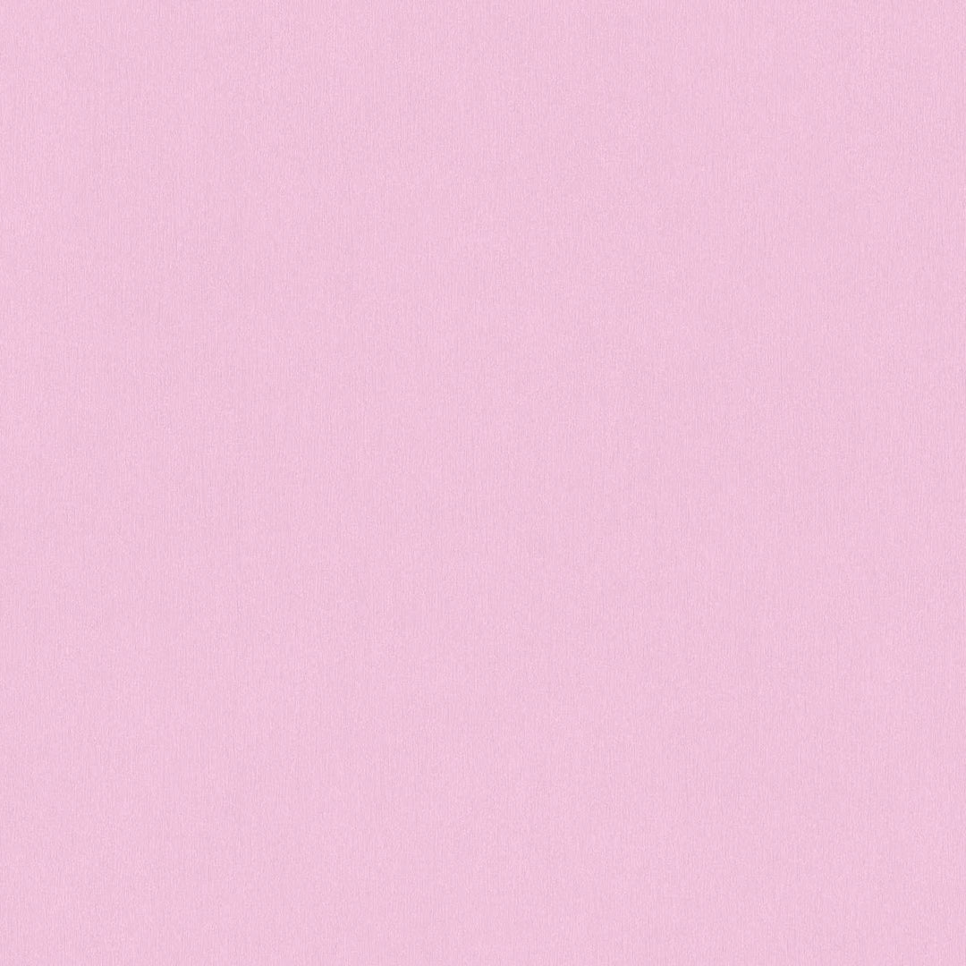 Vienkrāsainas bērnu tapetes meiteņu istabai, rozā toņos, 383228, Bez PVC 🌿 AS Creation