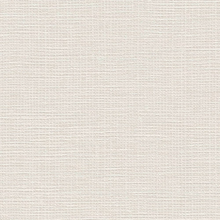 Vienkrāsainas flizelīna tapetes ar lina tekstūru: krēmkrāsā, 389021 AS Creation