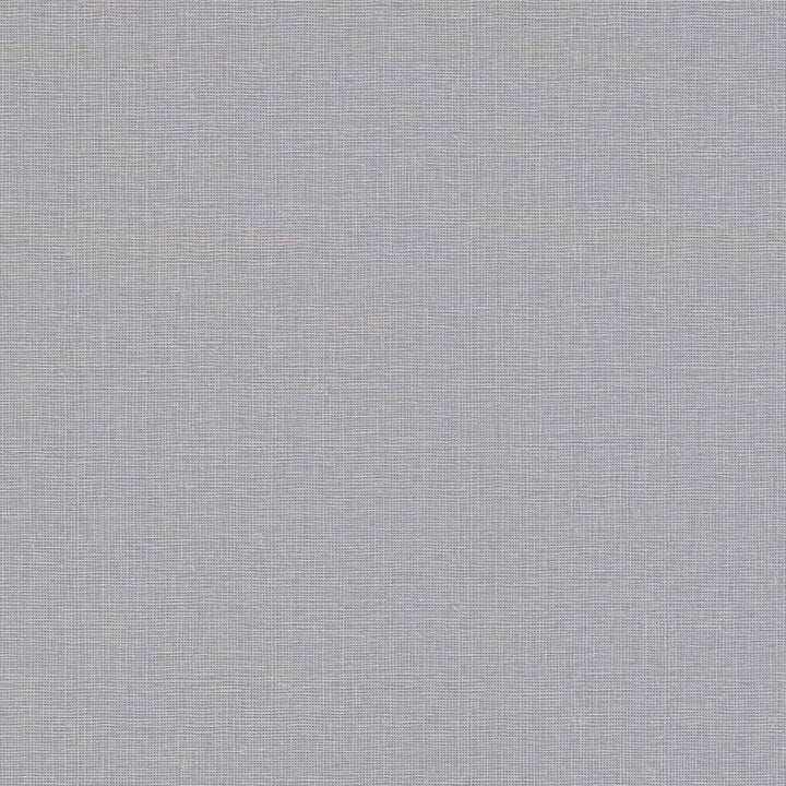 Vienkrāsainas flizelīna tapetes ar lina tekstūru: tumši pelēkā, 389023 AS Creation