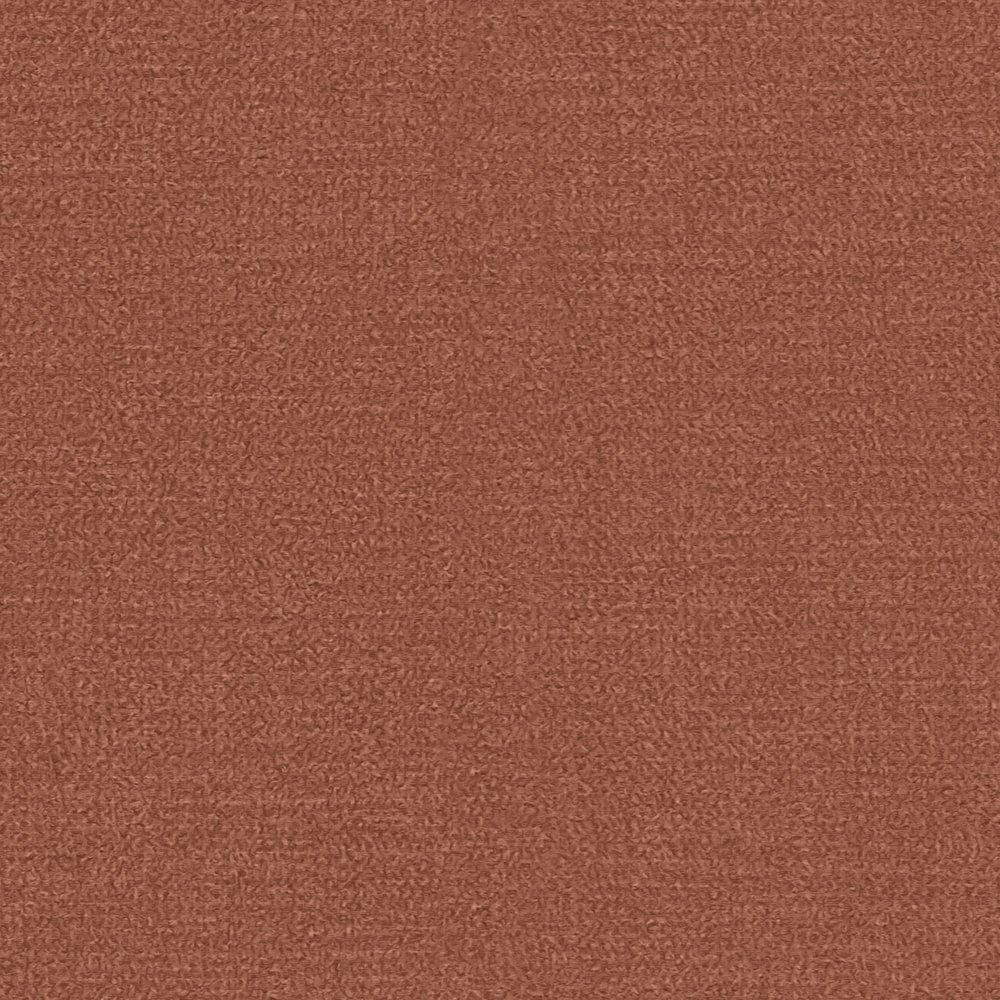 Vienkrāsainas matētas tapetes ar tekstūru brūnā krāsā - 1376725 AS Creation