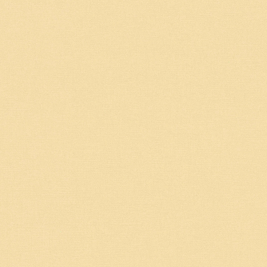Vienkrāsainas matētas tapetes ar tekstūru dzeltenos toņos - 1376733 AS Creation