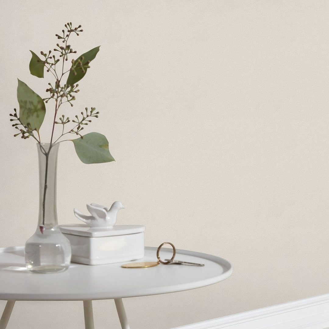 Vienkrāsainas matētas tapetes bēšā/krēmkrāsā, Erismann - 1033526 Erismann