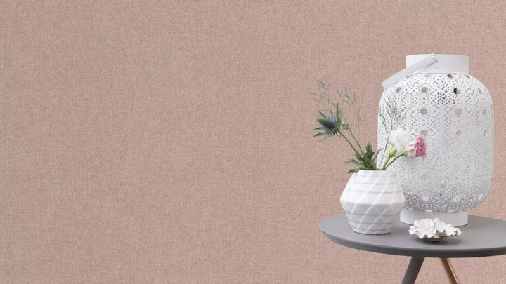 Vienkrāsainas matētas tapetes RASCH, rozā  krāsā, 312201 RASCH