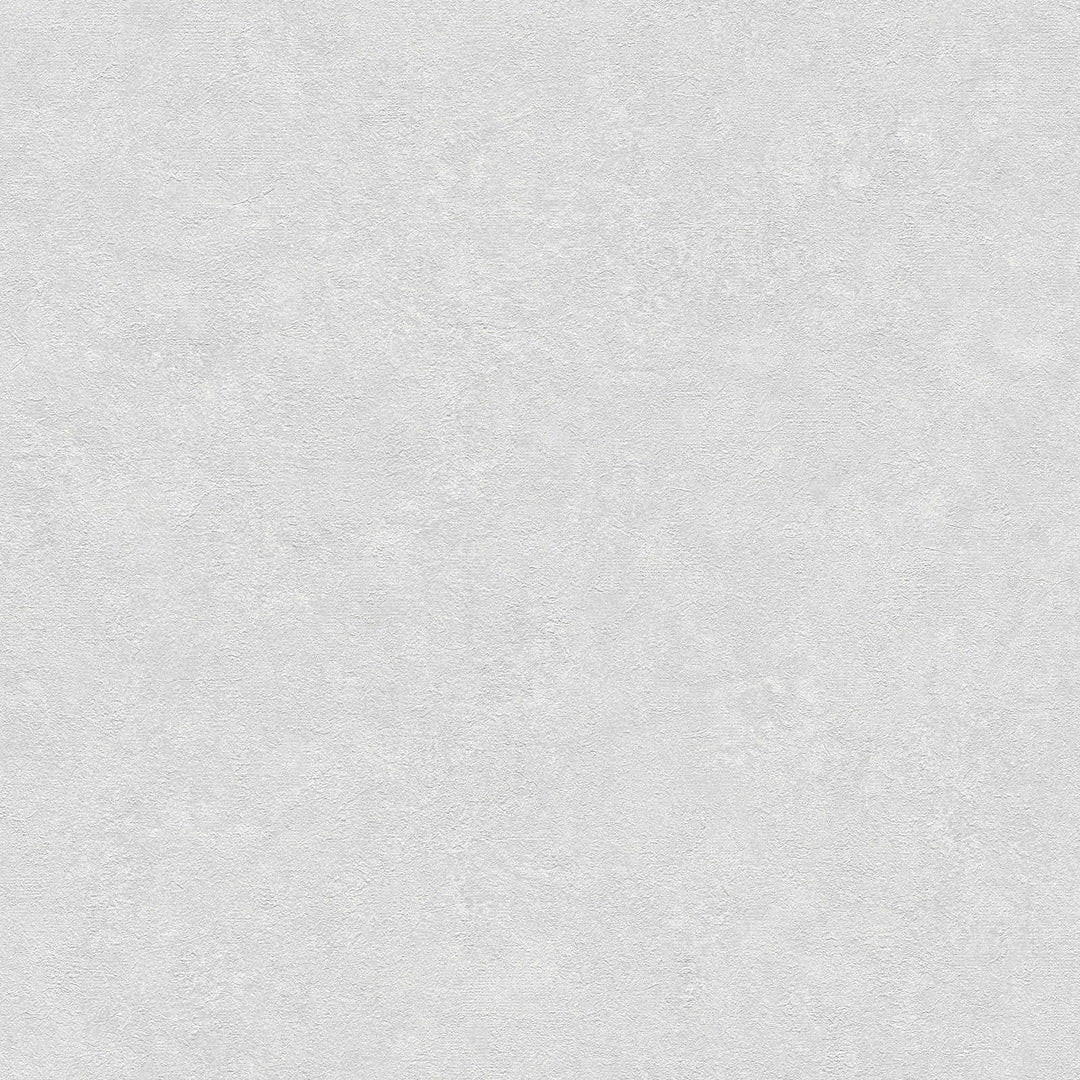 Vienkrāsainas tapete ar dekoratīva apmetuma rakstu, pelēkā, 377448 AS Creation