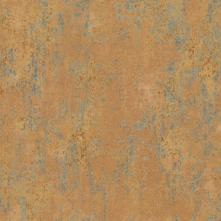 Vienkrāsainas tapetes ar apmetuma rakstu - oranžā krāsā - 786296 AS Creation