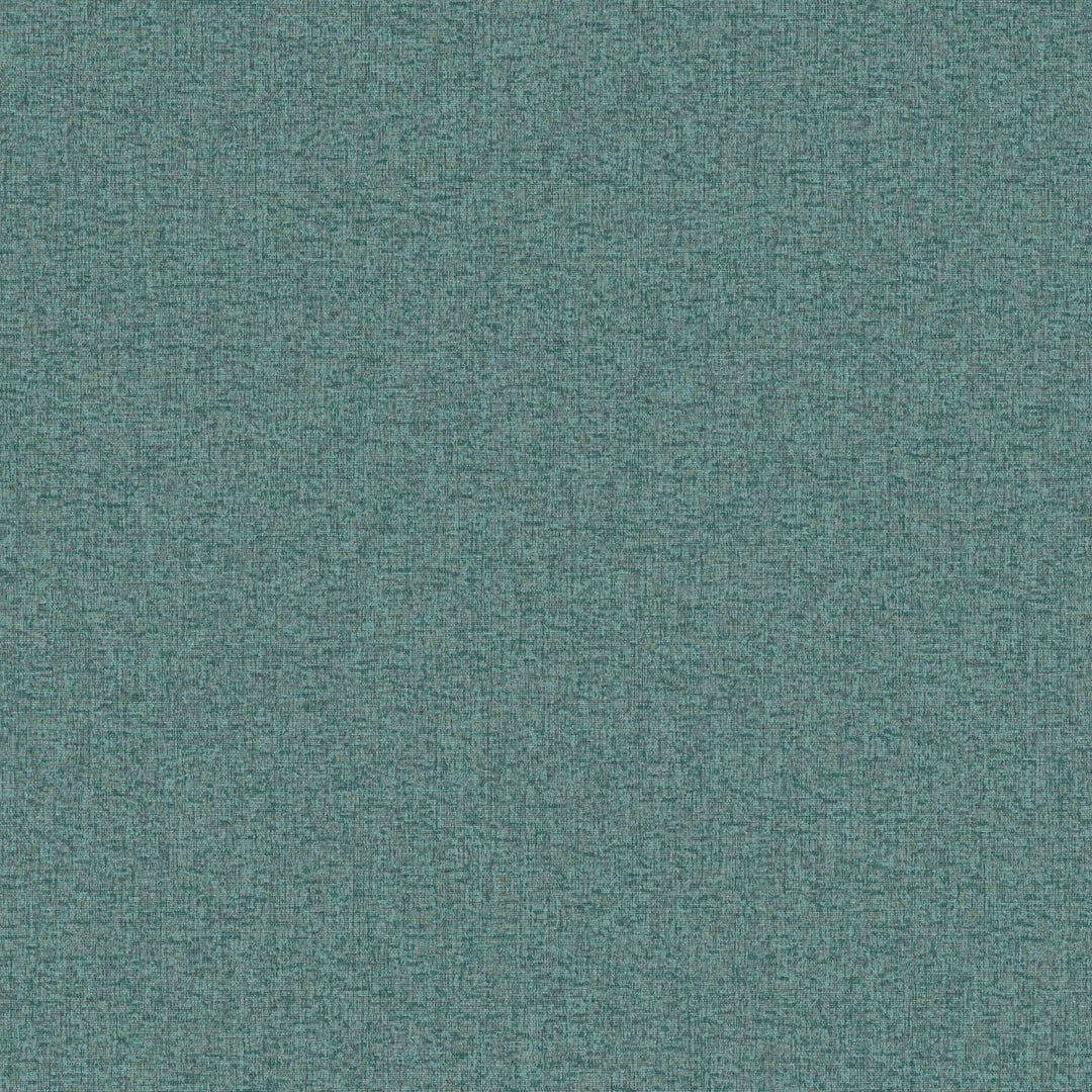 Vienkrāsainas tapetes ar auduma struktūru: zaļā, zilā, tirkīzā, 393542 AS Creation