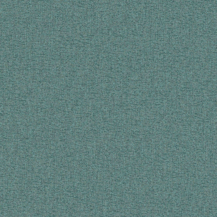 Vienkrāsainas tapetes ar auduma struktūru: zaļā, zilā, tirkīzā, 393542 AS Creation