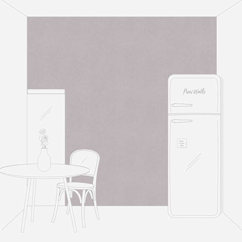 Vienkrāsainas tapetes AS Creation pelēkā krāsā AS 383754 AS Creation