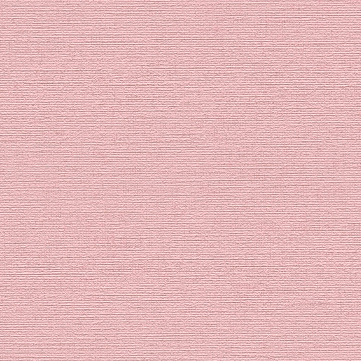 Vienkrāsainas tapetes ar lina tekstūru: rozā krāsā, 389042 AS Creation