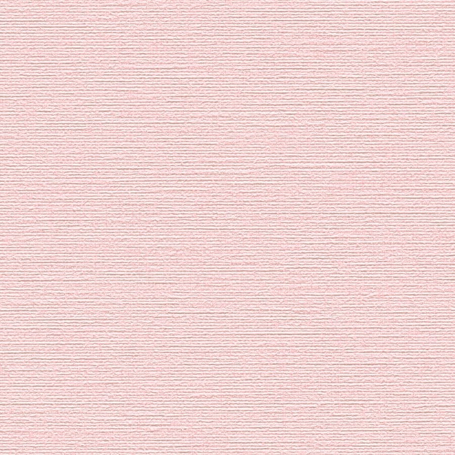 Vienkrāsainas tapetes ar lina tekstūru: rozā krāsā, 389041 AS Creation