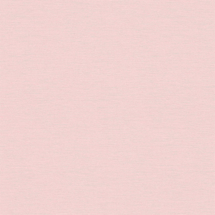 Vienkrāsainas tapetes ar lina tekstūru: rozā krāsā, 389041 AS Creation