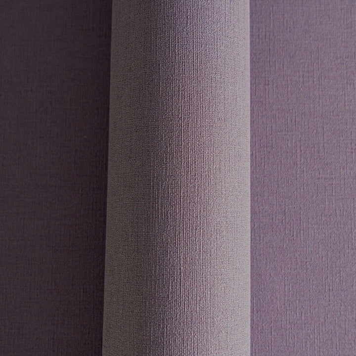 Vienkrāsainas tapetes ar lina tekstūru: violetā krāsā,  389039 AS Creation