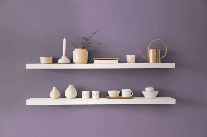 Vienkrāsainas tapetes ar lina tekstūru: violetā krāsā,  389039 AS Creation