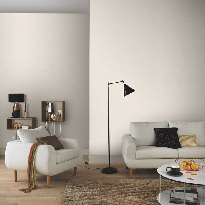 Vienkrāsainas tapetes ar metālisku efektu, siltos toņos, 3766402 Erismann